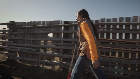 Mesa Bell from the Blackfeet Reservation talks about getting her CDL and heavy equipment certification and how these led her to a lucrative career. - Montana workforce warrior success story video